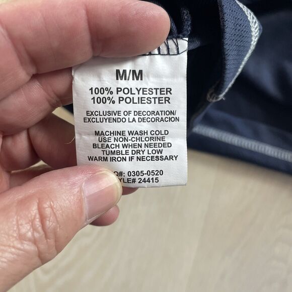 Tampa Bay Rays Shirt Men’s Medium MLB True Fan V-Neck Blue Baseball Stitching - Picture 16 of 16